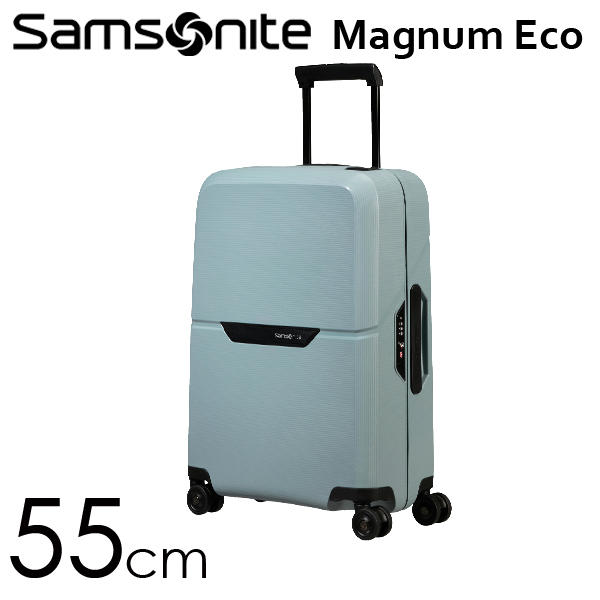 Samsonite スーツケース Magnum Eco Spinner マグナムエコ スピナー 55cm アイスブルー 139845-1432: