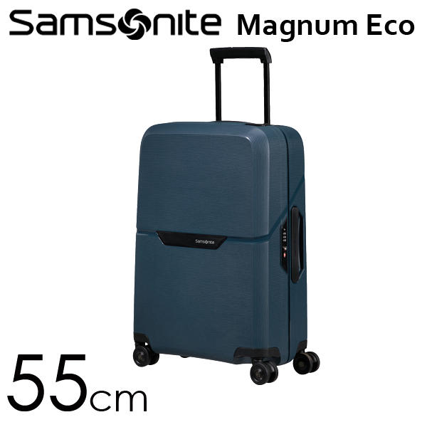 Samsonite スーツケース Magnum Eco Spinner マグナムエコ スピナー 55cm ミッドナイトブルー 139845-1549: