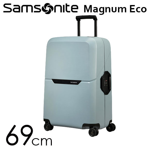 Samsonite スーツケース Magnum Eco Spinner マグナムエコ スピナー 69cm アイスブルー 139846-1432: