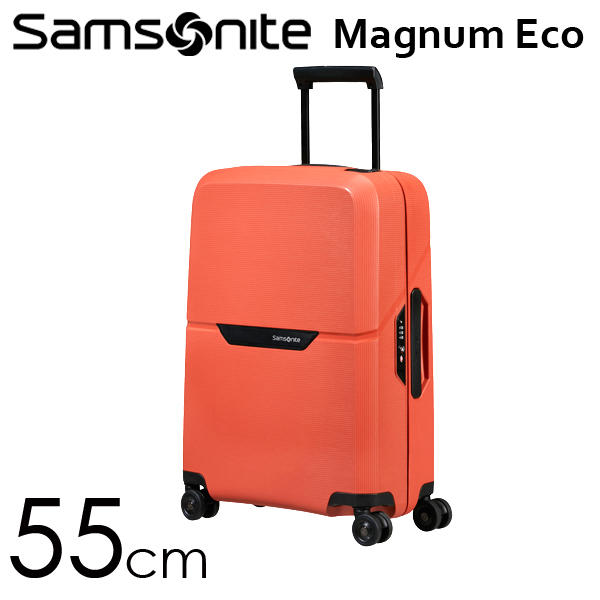 Samsonite スーツケース Magnum Eco Spinner マグナムエコ スピナー 55cm メープルオレンジ 139845-0557: