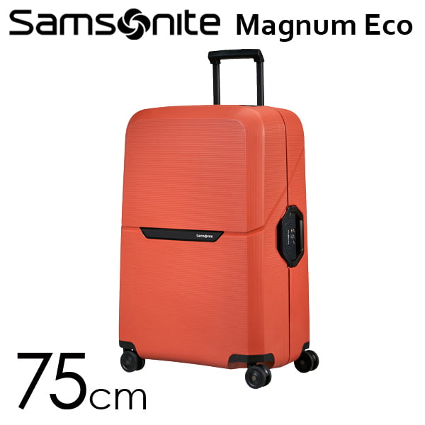 Samsonite スーツケース Magnum Eco Spinner マグナムエコ スピナー 75cm メープルオレンジ【他商品と同時購入不可】:
