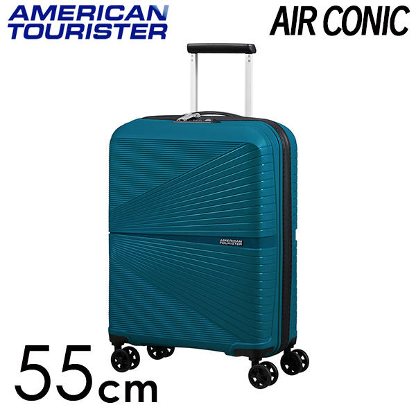 Samsonite スーツケース American Tourister AIRCONIC アメリカンツーリスター エアーコニック 55cm ディープオーシャン 128186-6613:
