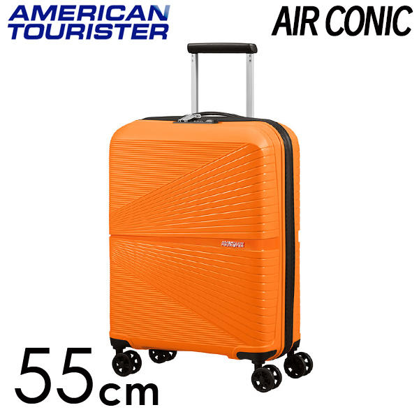 Samsonite スーツケース American Tourister AIRCONIC アメリカンツーリスター エアーコニック 55cm マンゴーオレンジ 128186-B048: