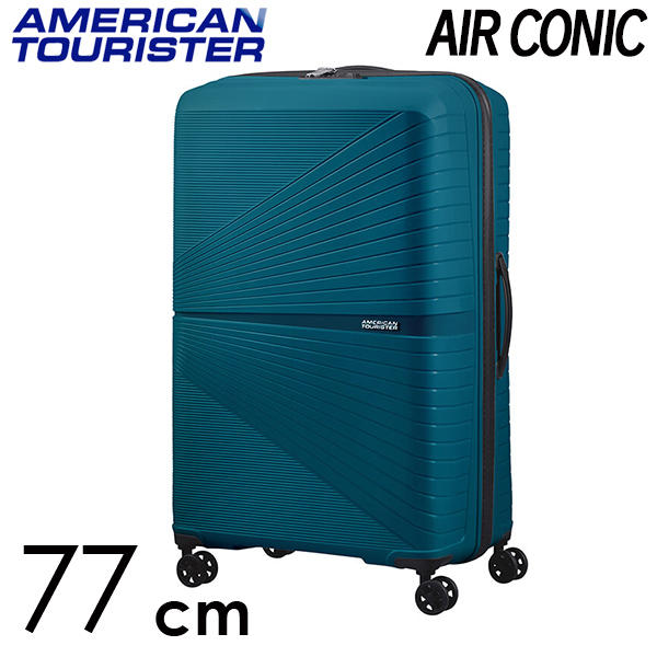 Samsonite スーツケース American Tourister AIRCONIC アメリカンツーリスター エアーコニック 77cm ディープオーシャン 128188-6613【他商品と同時購入不可】: