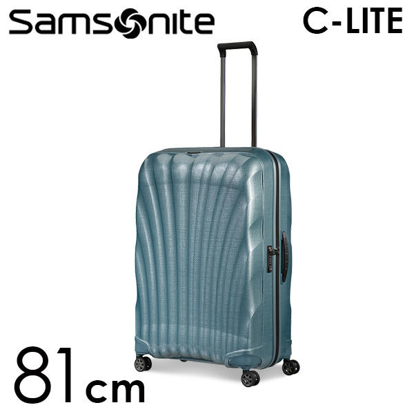 Samsonite スーツケース C-LITE Spinner シーライト スピナー 81cm アイスブルー 122862-1432【他商品と同時購入不可】: