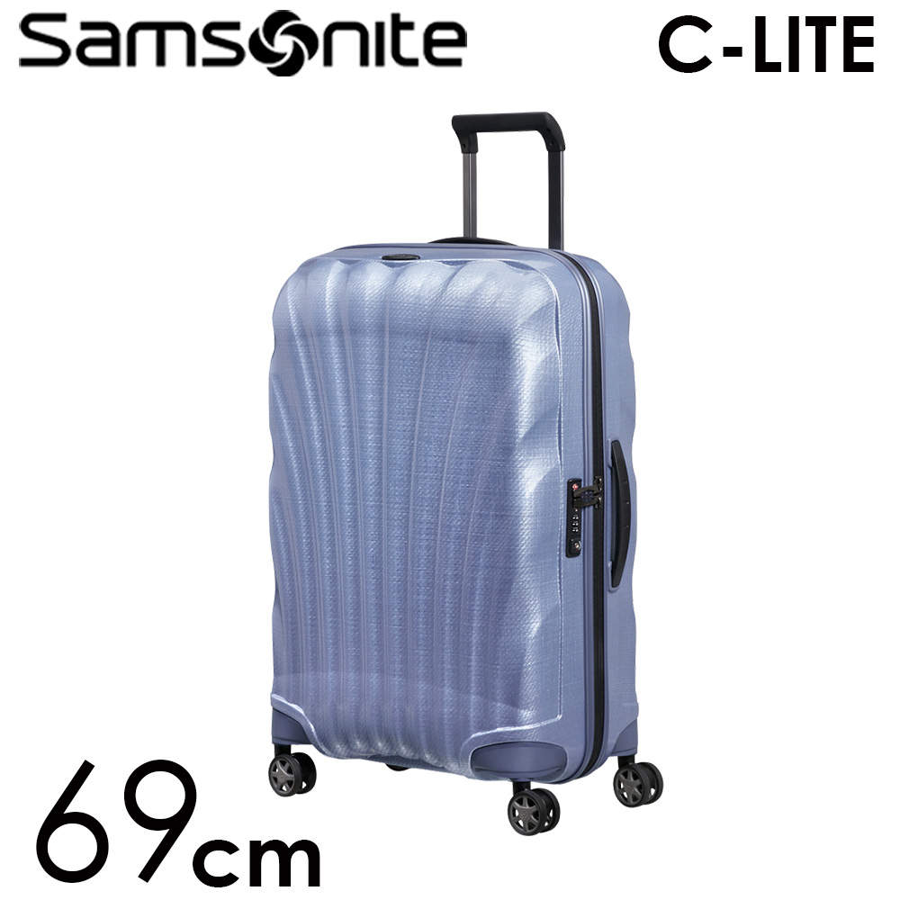 Samsonite スーツケース C-LITE Spinner シーライト スピナー 69cm ラベンダー 122860-1491: