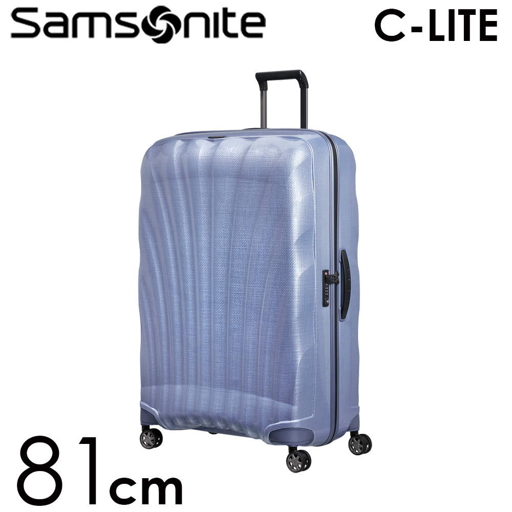 Samsonite スーツケース C-LITE Spinner シーライト スピナー 81cm ラベンダー 122862-1491【他商品と同時購入不可】: