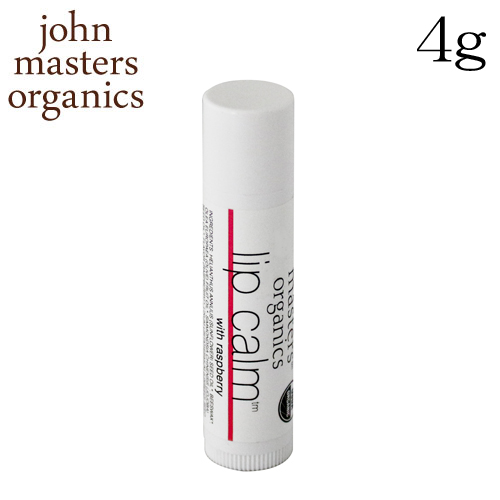 ジョンマスターオーガニック リップカーム ラズベリー 4g / John Masters Organics: