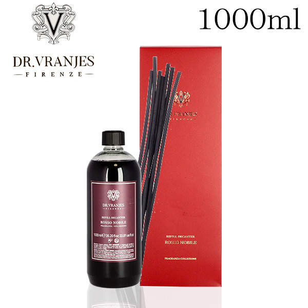 ドットール・ヴラニエス ディフューザー リフィル ROSSO NOBILE ロッソ ノービレ 1000ml / DR.VRANJES: