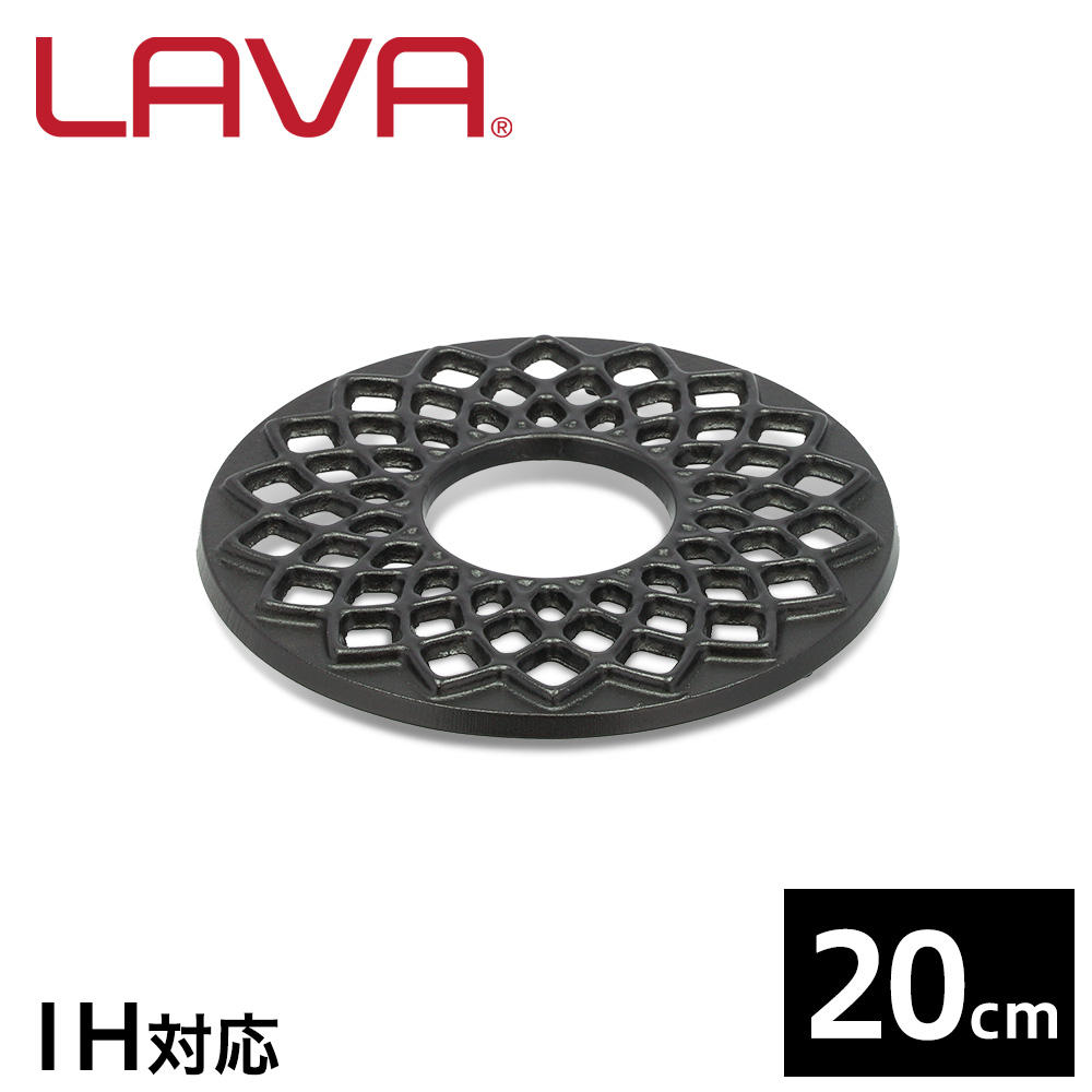 LAVA 鋳鉄ホーロー キャストアイアントリベット ECO Black LV0048: