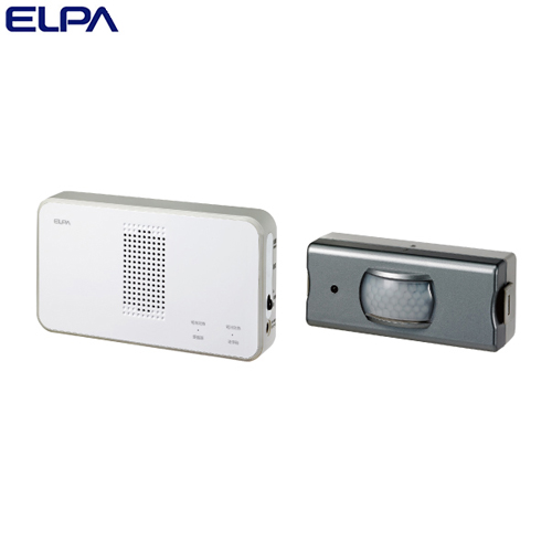ELPA ワイヤレスチャイム センサーセット (受信器・送信器) EWS-S5033: