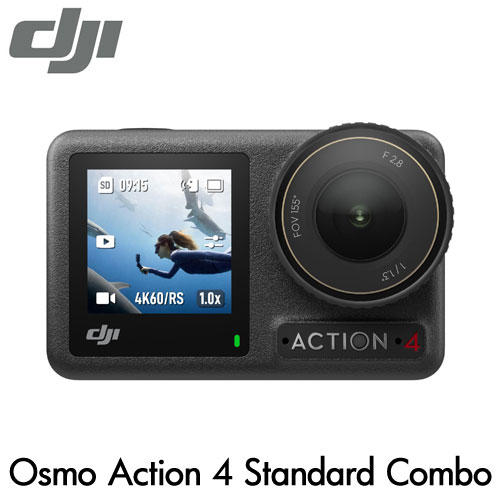 DJI アクションカメラ Osmo Action 4 スタンダードコンボ: