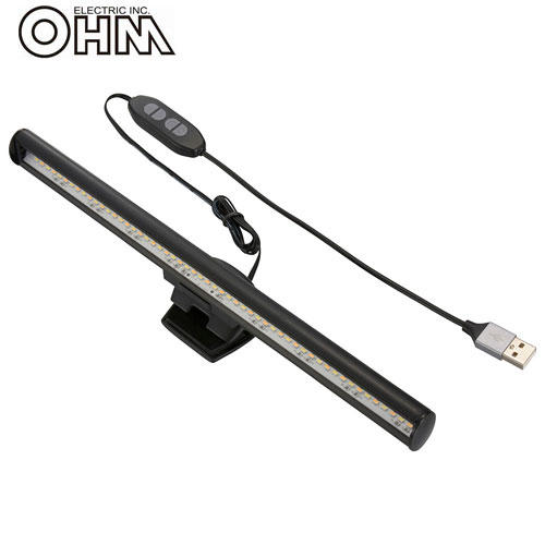 オーム電機 LEDライト モニターライト ノートPC用 OA-SML01-K: