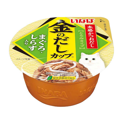 【ポイント10倍】いなば 金のだし まぐろ・しらす入り 70g IMC-134: