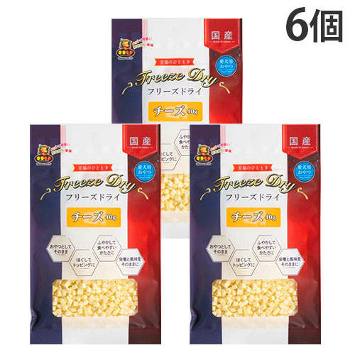マルジョー＆ウエフク フリーズドライ チーズ 40g×6個: