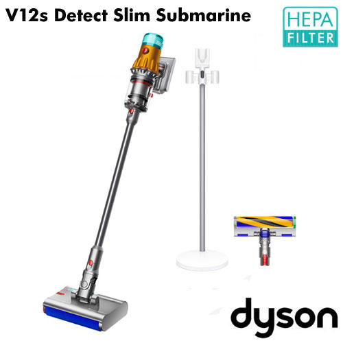 Dyson コードレススティッククリーナー V12s Detect Slim Submarine SV46SU: