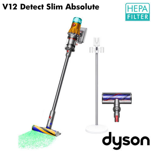Dyson コードレススティッククリーナー V12 Detect Slim Absolute SV46ABL: