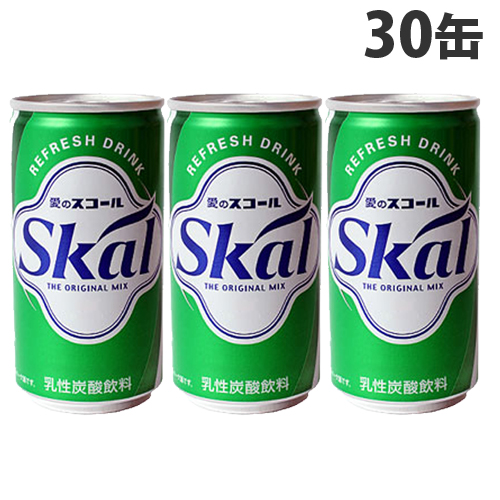 南酪 乳性炭酸飲料スコール 30缶: