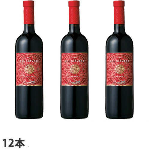 フェウド・アランチョ 赤ワイン サンジョヴェーゼ 750ml 12本: