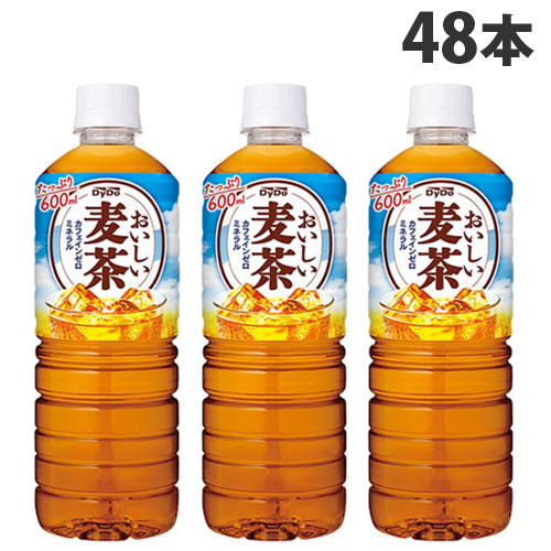 ダイドー おいしい麦茶 600ml×48本: