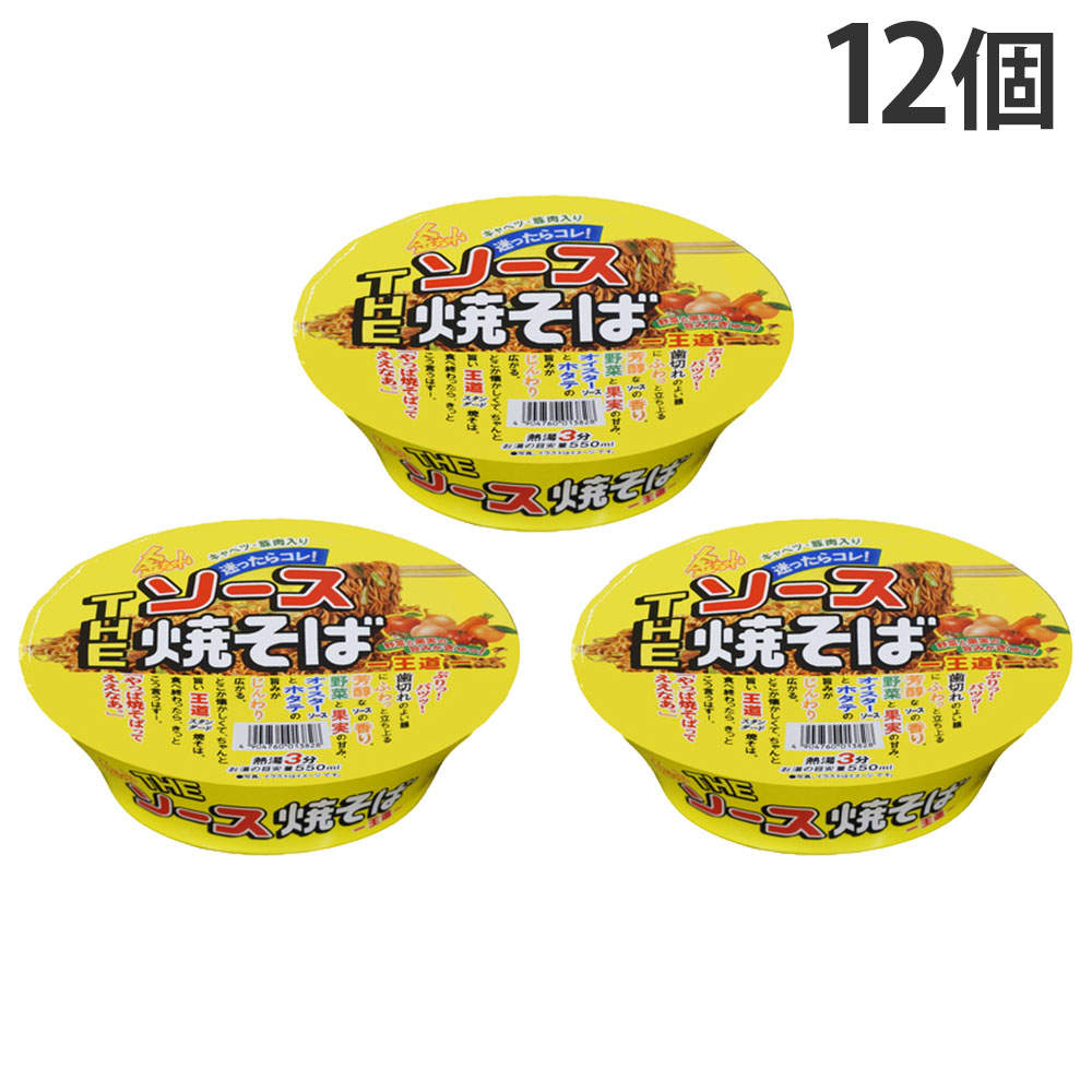 徳島製粉 THE ソース焼きそば 126g 12個:
