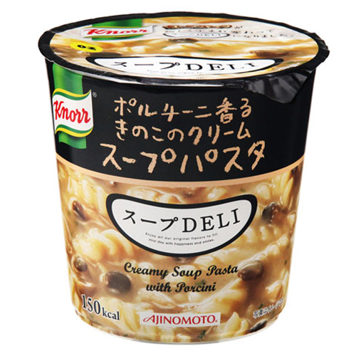 味の素 クノール スープDELI　ポルチーニ香るきのこクリーム　スープパスタ 40.7g: