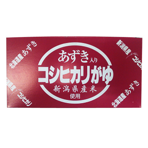 ヒカリ食品 あずき入りコシヒカリがゆ缶 280g 3缶:
