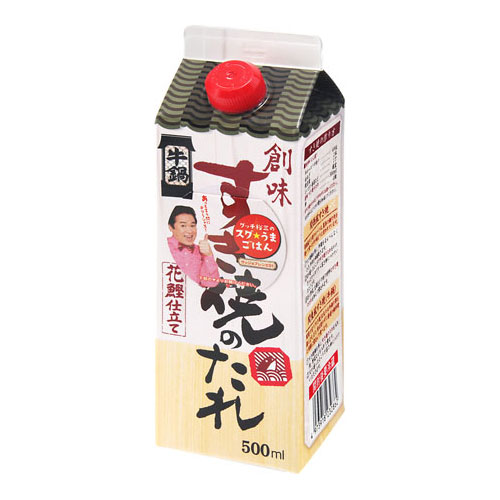 創味食品 すき焼きのたれ(化学調味料無添加) 500ml: