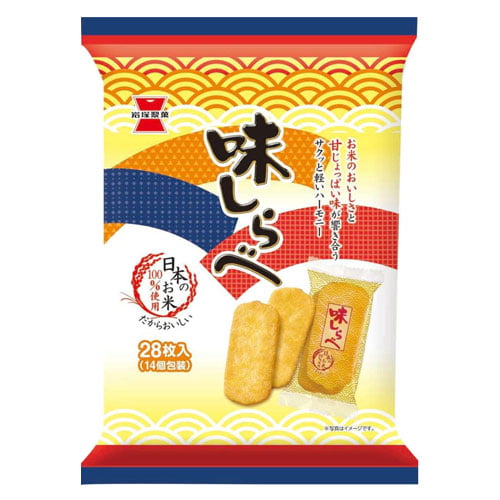 岩塚製菓 味しらべ 28枚(2枚入×14袋):