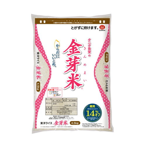 金芽米　無洗米　タニタ食堂の金芽米ごはん 4.5kg: