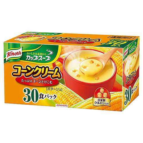味の素 クノール カップスープ　コーンクリーム 30食入り: