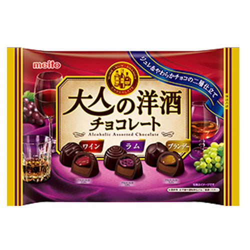 名糖 大人の洋酒チョコレート 129g: