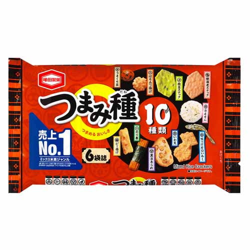 亀田製菓 つまみ種 120g: