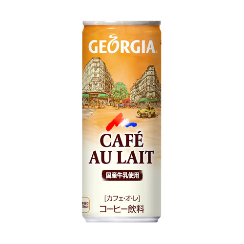 コカ・コーラ 缶コーヒー ジョージアカフェオレ 250g 缶: