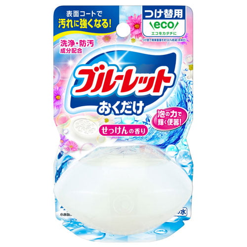 小林製薬 トイレ洗浄剤 液体ブルーレットおくだけ せっけんの香り つけ替用 70ml: