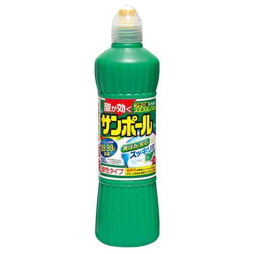 大日本除虫菊 トイレ用洗剤 サンポール 500ml: