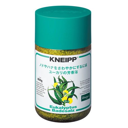 クナイプジャパン 入浴剤 クナイプ(KNEIPP) バスソルト ユーカリの香り 850g 【医薬部外品】: