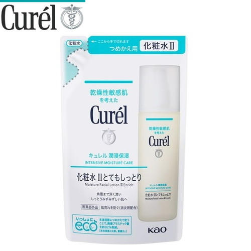花王 Curel キュレル 潤浸保湿シリーズ 化粧水3 とてもしっとり 詰替用 130ml【医薬部外品】: