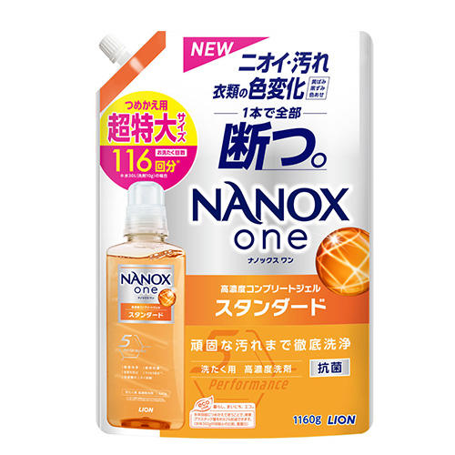ライオン NANOX one スタンダード 詰替用 超特大 1160g: