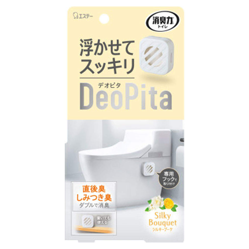エステー 消臭力 DeoPita トイレ用 シルキーブーケ 本体: