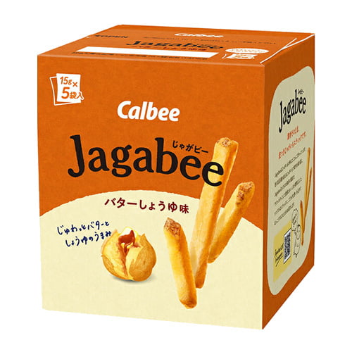 カルビー Jagabee バターしょうゆ味 75g: