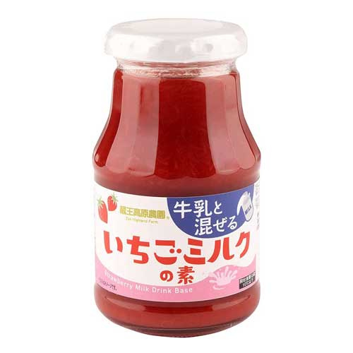 和歌山産業 蔵王高原農園 イチゴミルクの素 275g: