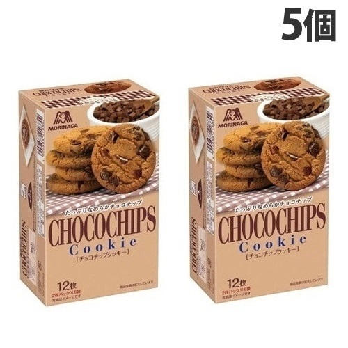 森永製菓 チョコチップクッキー 12枚×5個:
