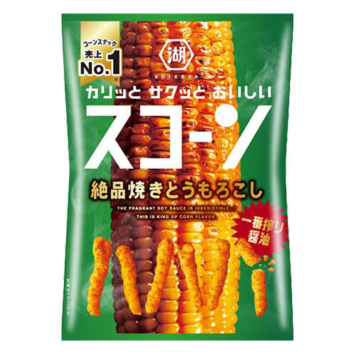 湖池屋 スコーン 絶品焼きとうもろこし 73g: