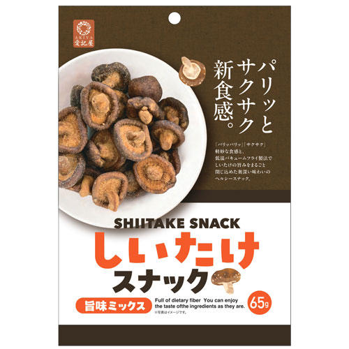 中日トレーディング しいたけスナック 旨味ミックス 65g: