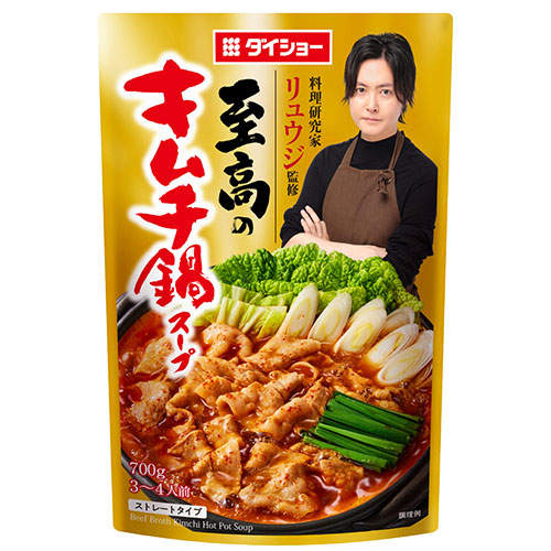 ダイショー リュウジ監修 至高のキムチ鍋スープ 700g: