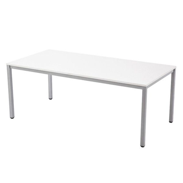 アール・エフ・ヤマカワ ミーティングテーブル W1800×D900 ホワイト RFMT-1890:
