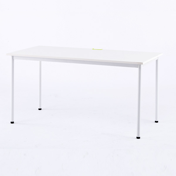 アール・エフ・ヤマカワ シンプルテーブル W1400×D700 ホワイト Z-SHST-1470WHW: