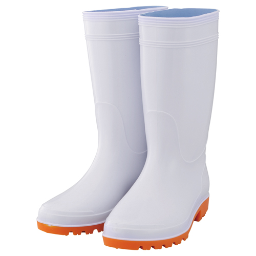 耐油衛生長靴 24.5 ホワイト HB-850: