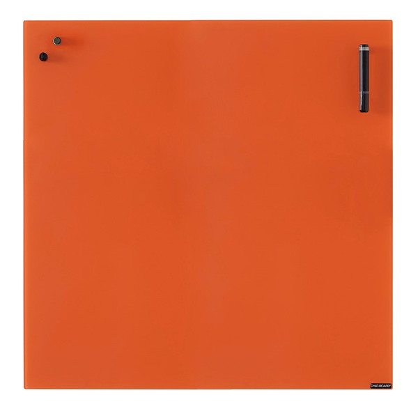 Garage チャットボード 70×70cm オレンジ CHAT70: